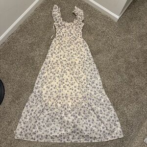 Floral Print Maxi Dress